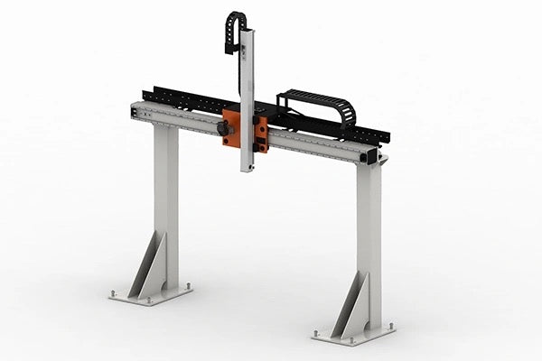 2 axis Sky linear track rail pallettizer manipulator system