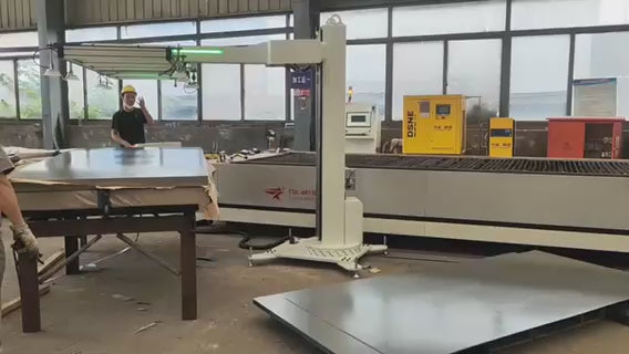 Loading and Unloading scara robot palization system video