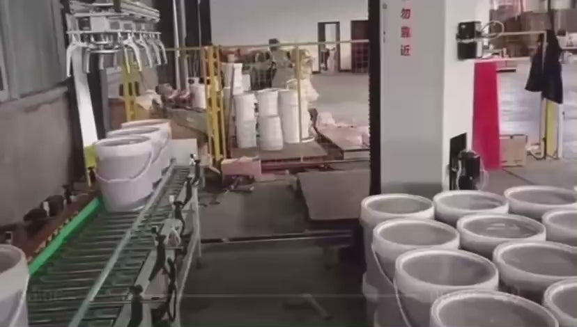 Rotating column manipulator pillar scara robot Palletizer-Video-4