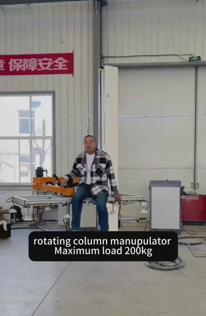 Rotating column manipulator pillar scara robot Palletizer-Video-3
