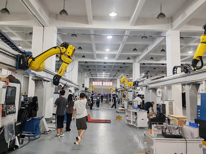 1 axis Sky linear track rail Cartesian pallettizer manipulator