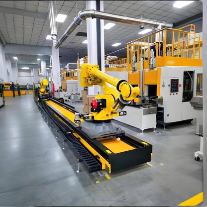 Rails linéaires au sol à 7 axes pour robot collaboratif