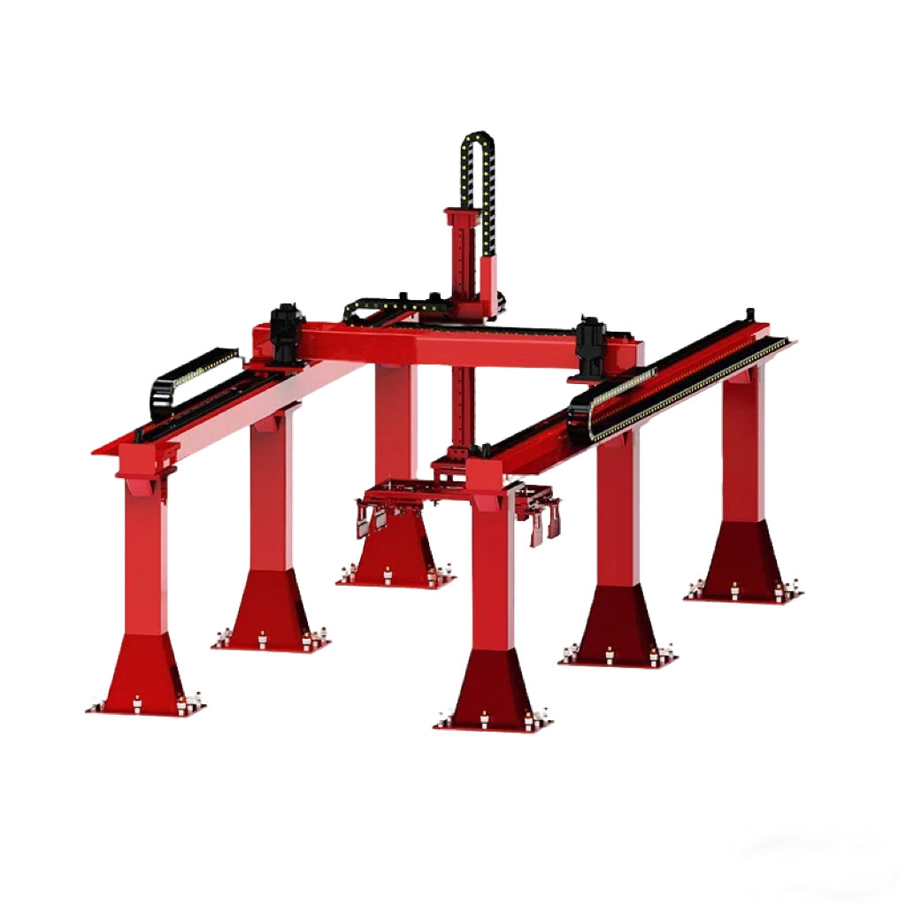 Machine Gantry Rack System Large Format Gantry Truss Robot System | Rack and Pinion Driven Indust ...